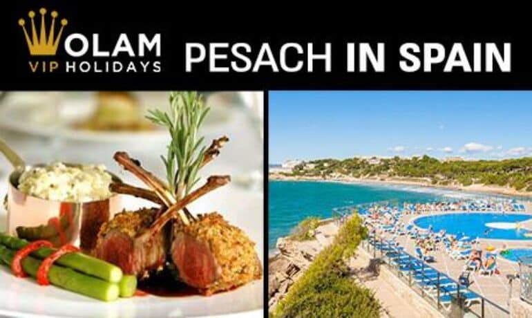 Best Pesach Program in Europe Olam Holidays ⭐⭐⭐⭐⭐  Passover 2025 in Barcelona, Spain