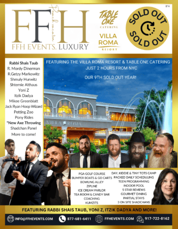 FFH Events Pesach Program 2024 in New York