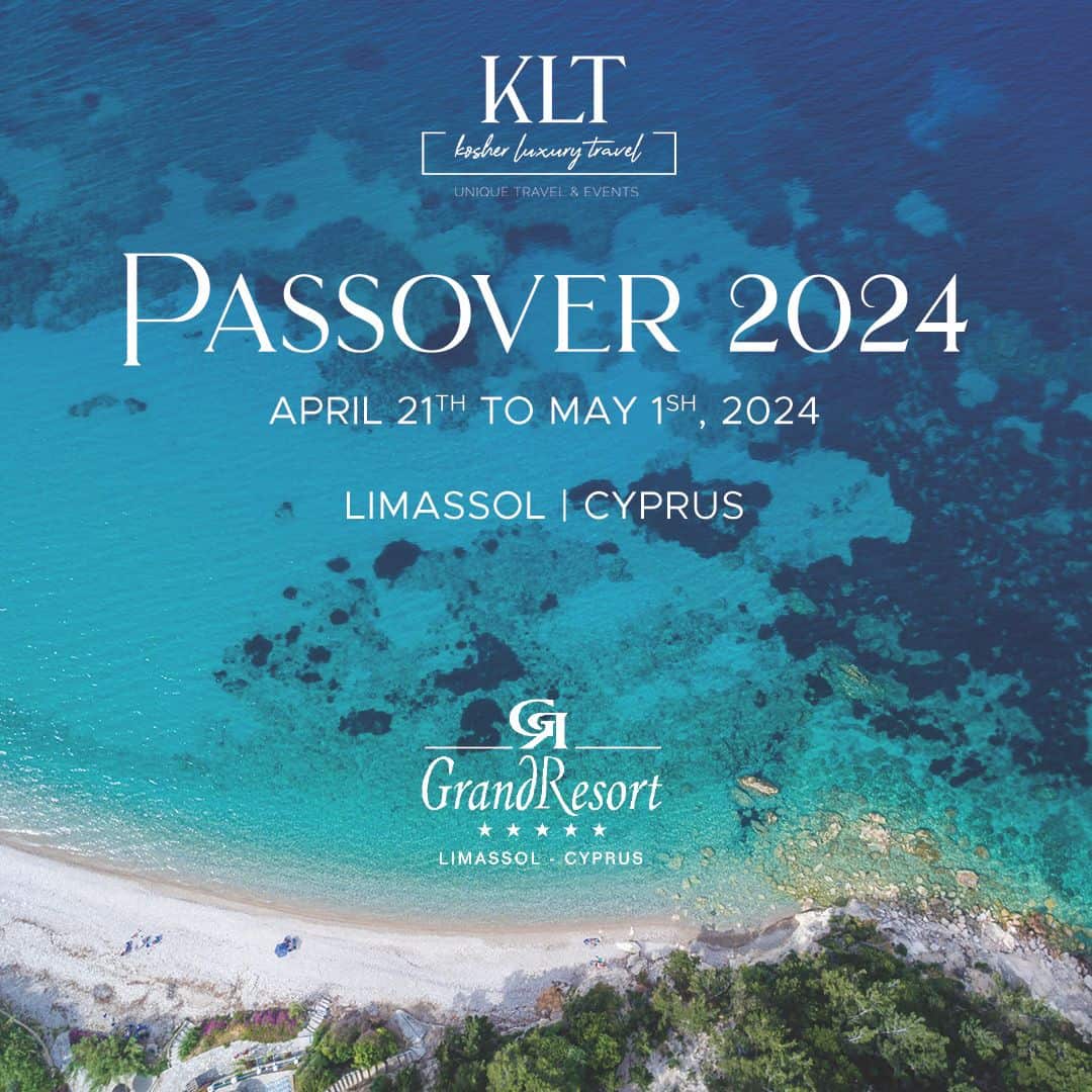 Kosher Luxury Travel 2024 Passover Program in Limassol, Cyprus