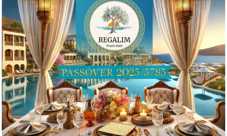 Regalim Tours Glatt Passover Program 2025 in Crete, Greece